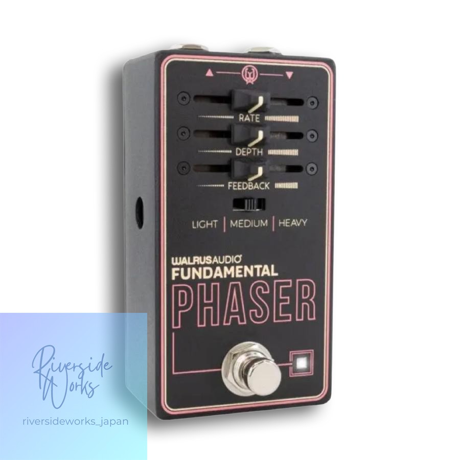 WALRUS AUDIO WAL-FUN/PHA Phaser Guitar Effect Pedal