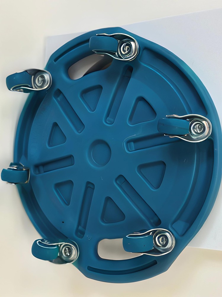 Rolling abdominal muscle trainer