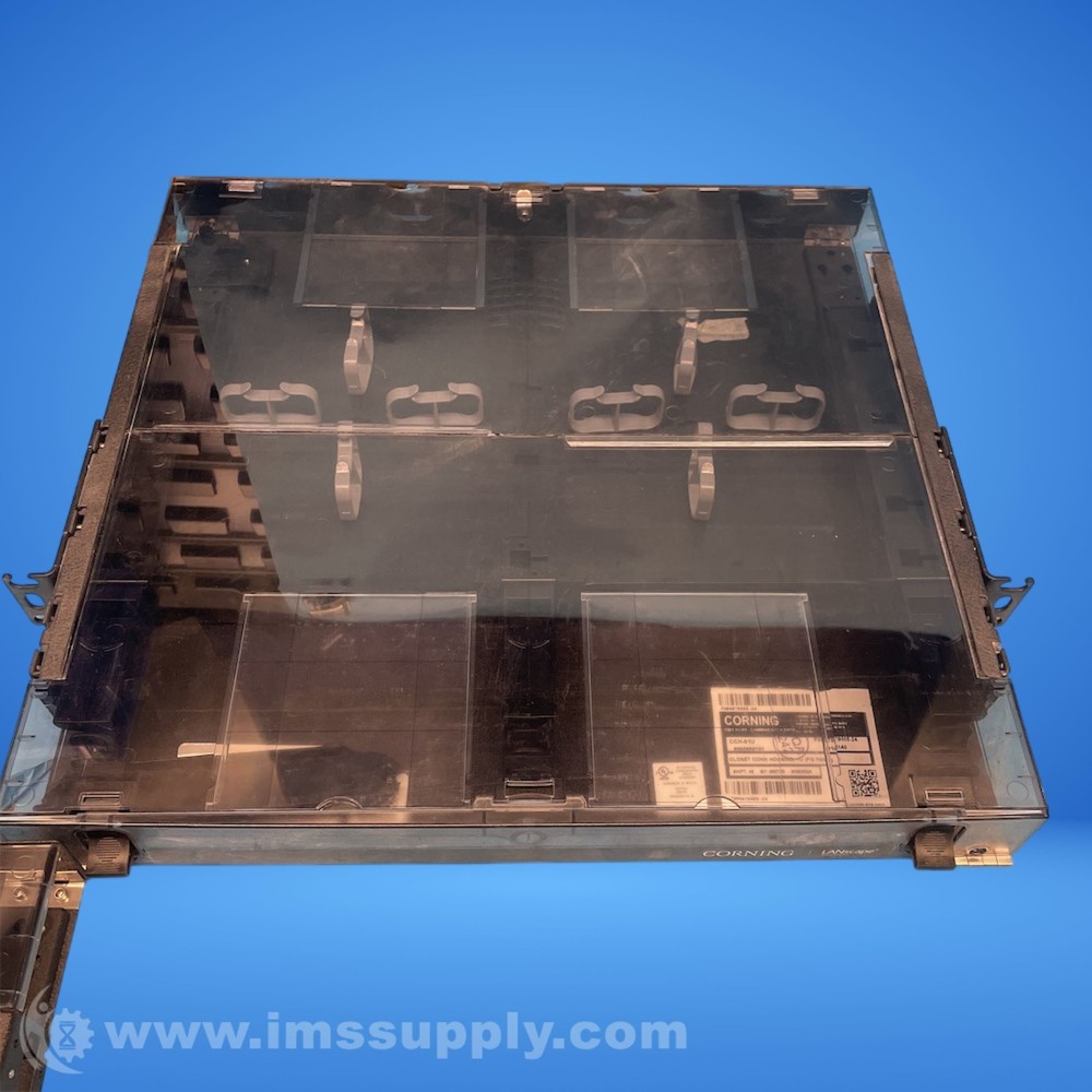 Corning CCH-01U 1U Rackmount Fiber Patch Panel Housing FNOB