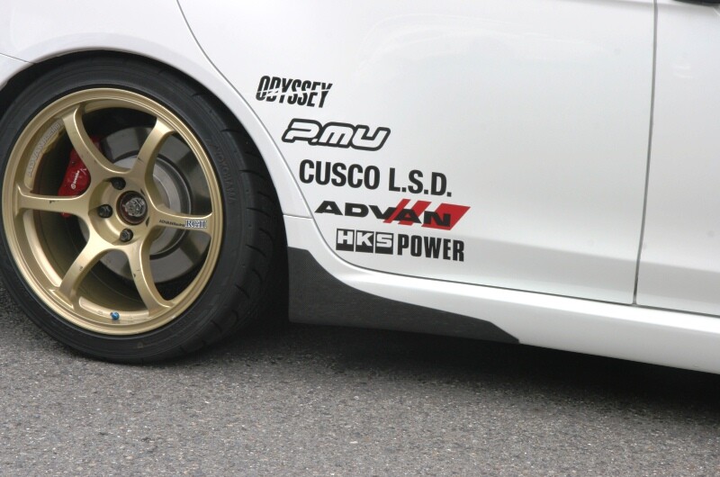 KANSAI SERVICE CARBON SIDE PROTECTOR FOR LANCER EVOLUTION X CZ4A KAM061