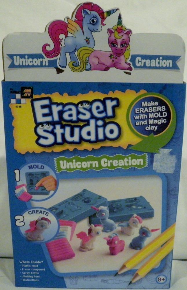 AMAV Enterprises Eraser Studio Unicorn Creation Craft Kit