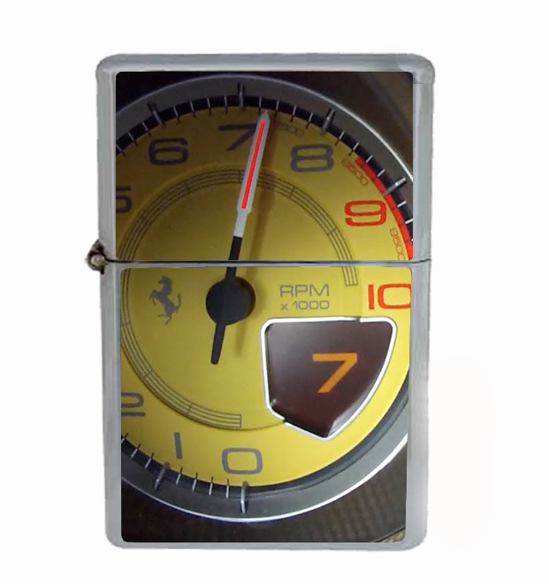 Speedometer Rs1 Flip Top Oil Lighter Wind Resistant