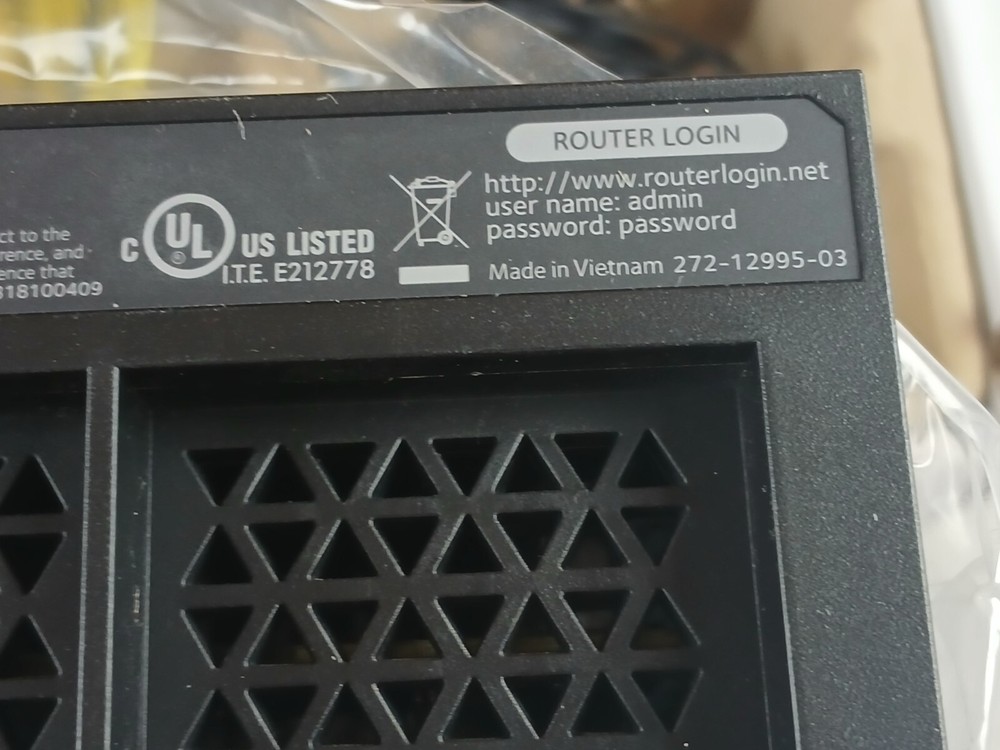 NETGEAR AC1750 Modem Router Model C6300 WiFi Cable
