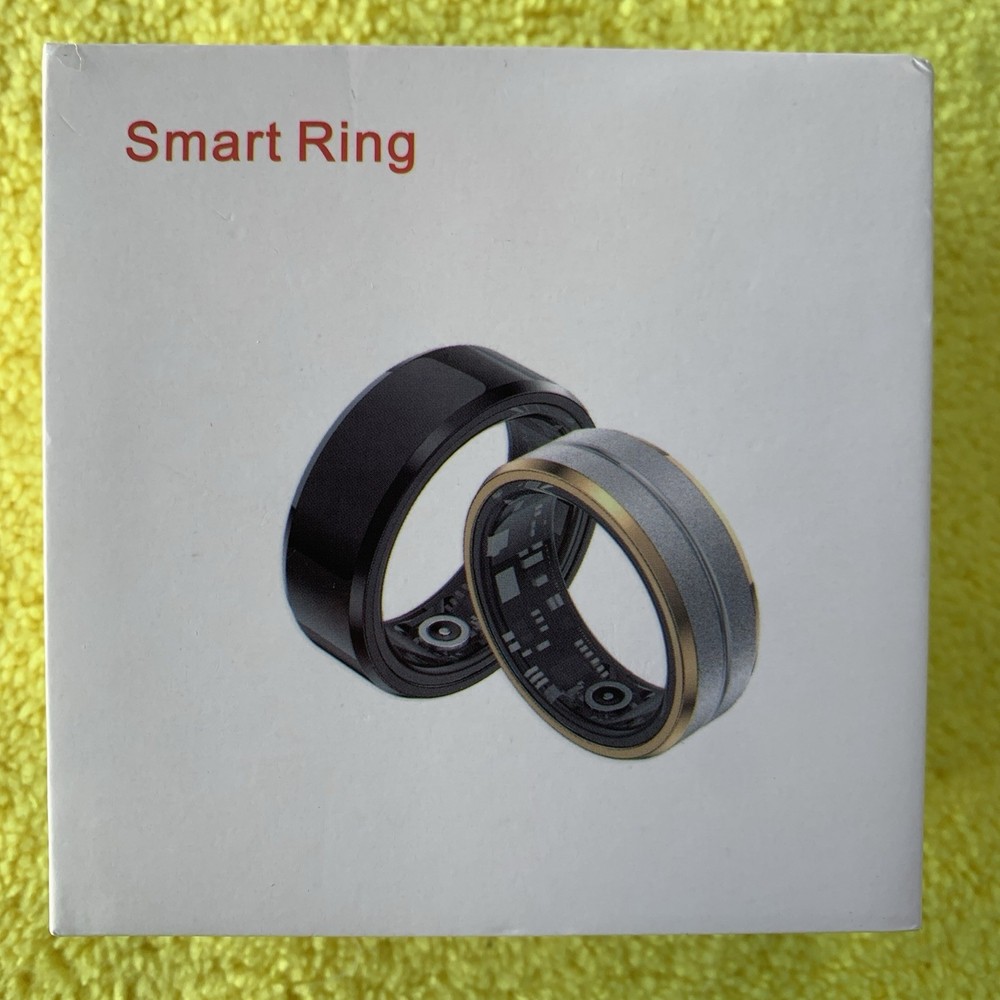 Smart Ring Size 8 Black (New in the Box)
