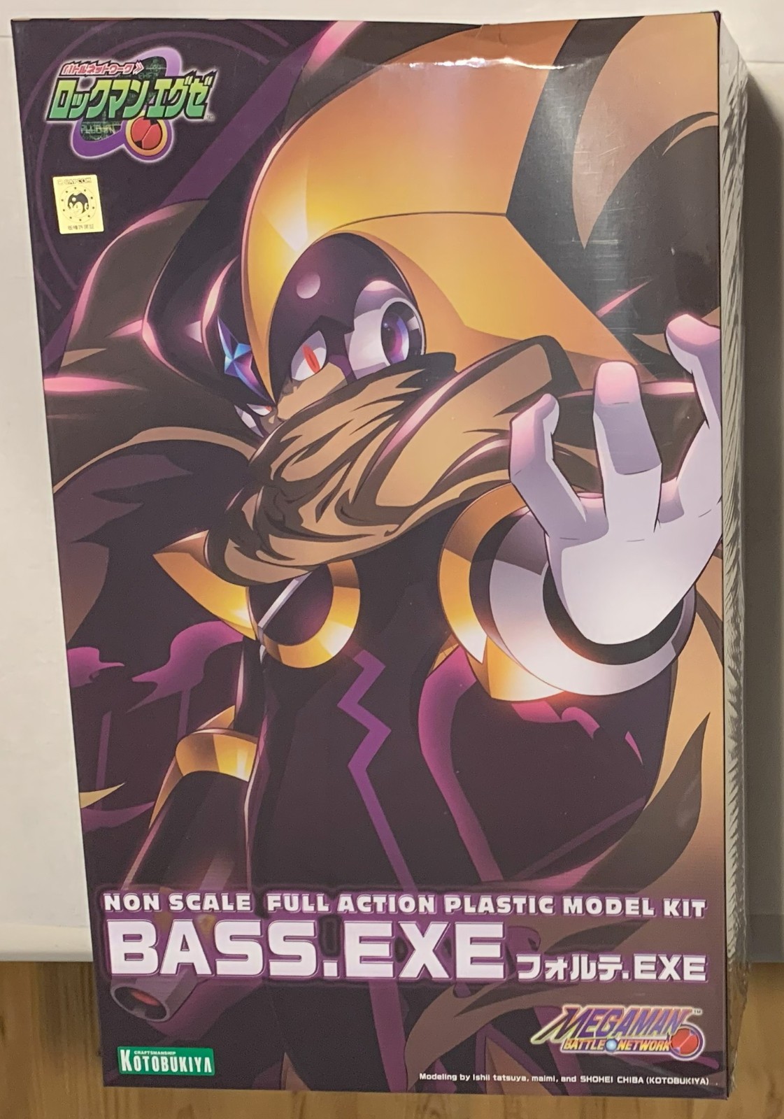 Kotobukiya Mega Man Battle Network Bass.Exe Model Kit *Box has Creases! in USA