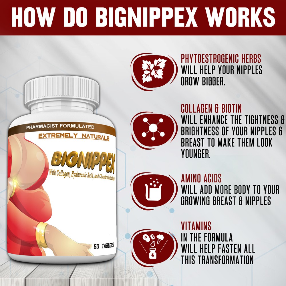 BIGNIPPEX Nipple Enlargement - Nipple Size Increase – Bigger Nipple Augmentation