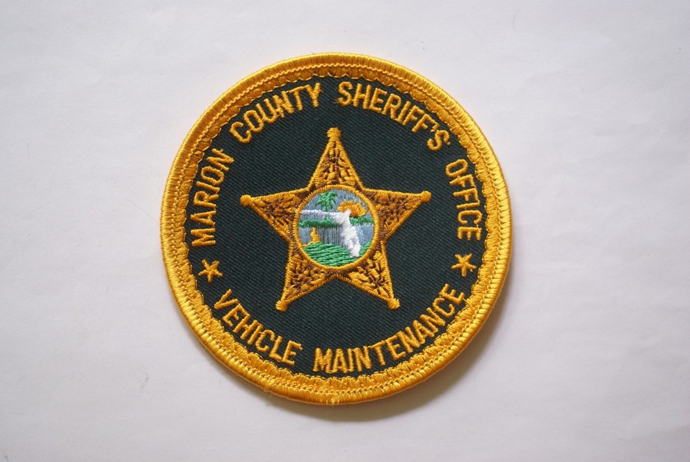 Marion County Sheriff's Office Vehicle Maintenance patch, Florida