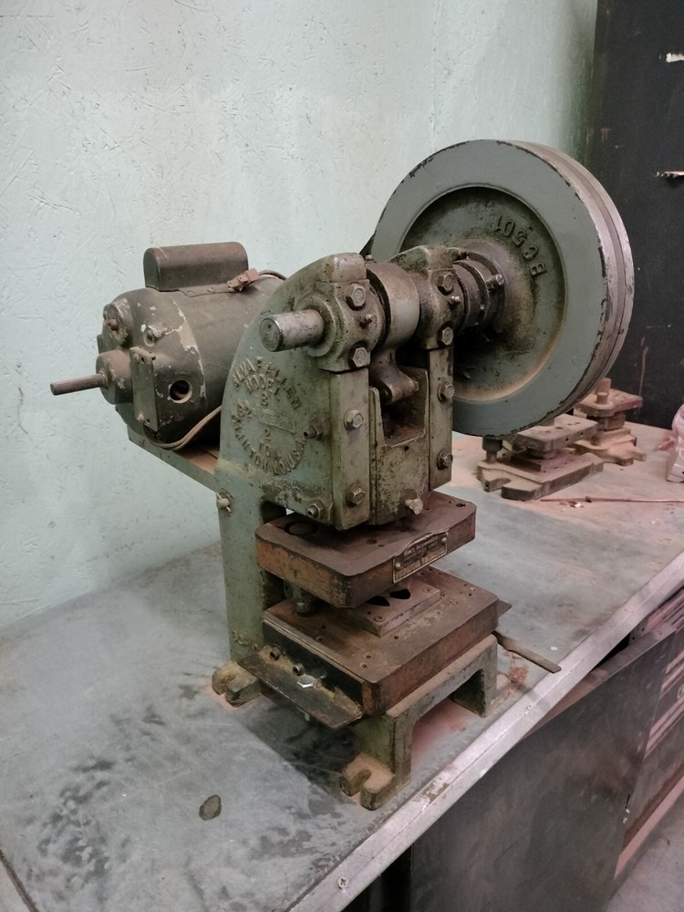 Alva Fallen Model B 2 Ton Punch Press Clinton,MO U.S.A
