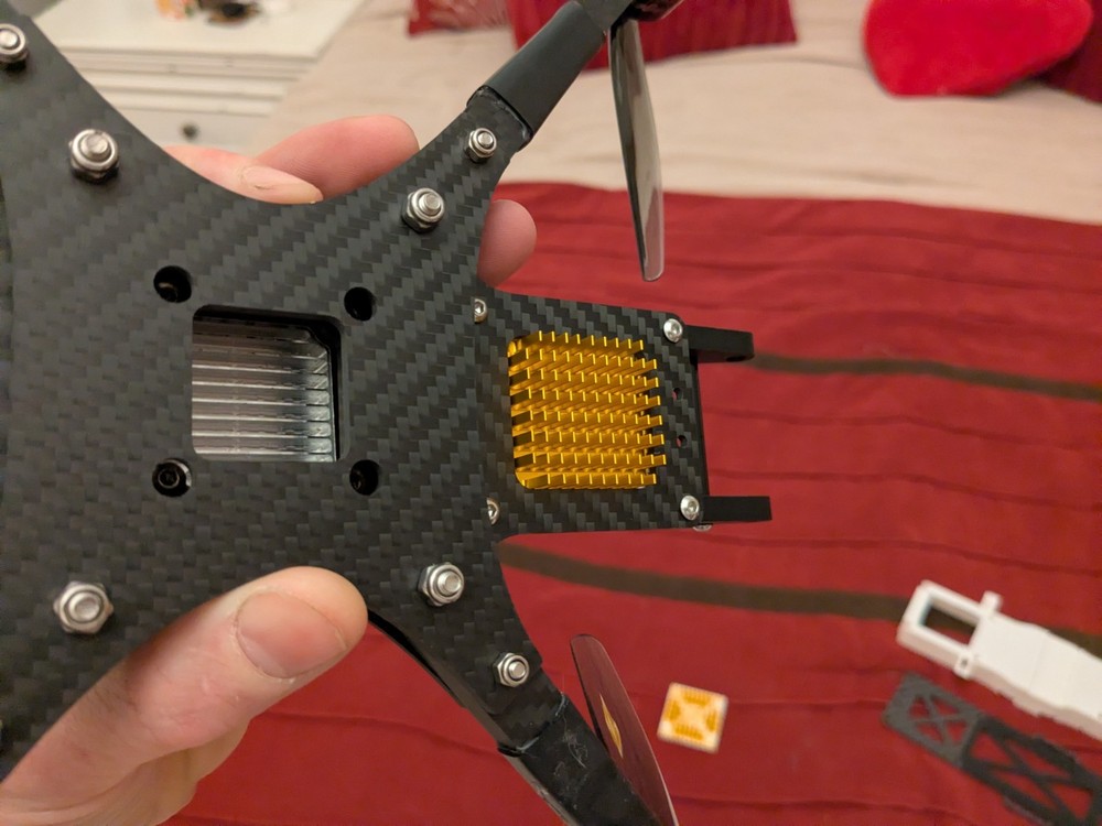 FPV DRONE Shendrones 7" Legato 6s long-range, *waterproof* drone, includes props