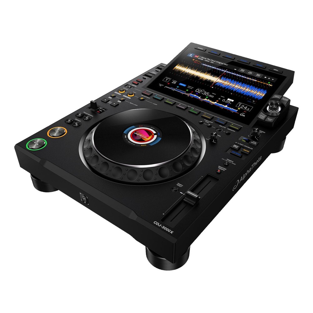 AlphaTheta CDJ-3000X DJ Player with XS-CDX Flight Case Package