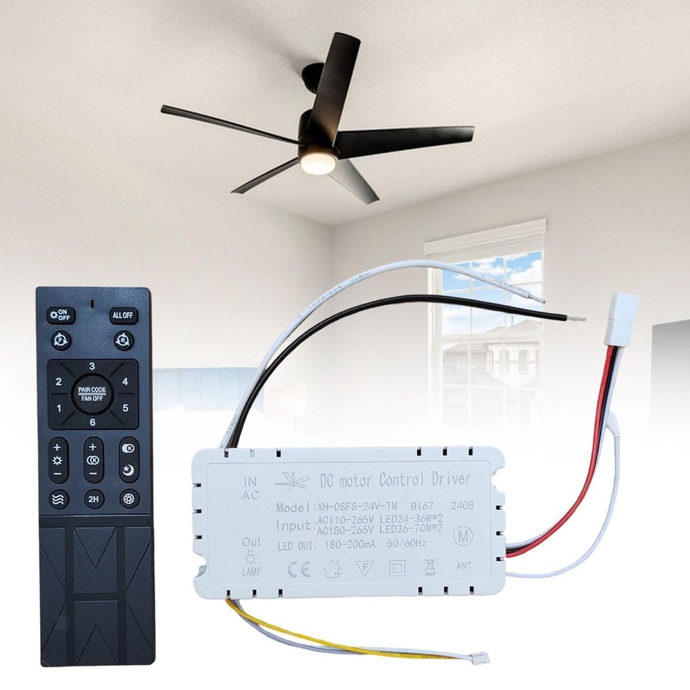 Fan Remote Control Kit Fan Controller Switch Remote Control