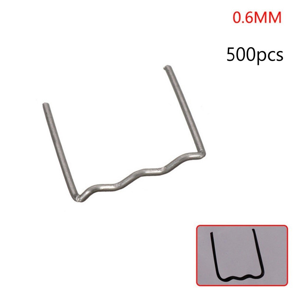 Pre-cut Hot Stapler Staples 500PCS Accessories Flat Staple Replacement