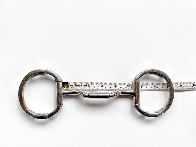 Myler Bits Comfort Snaffle eggbutt with hooks 5"