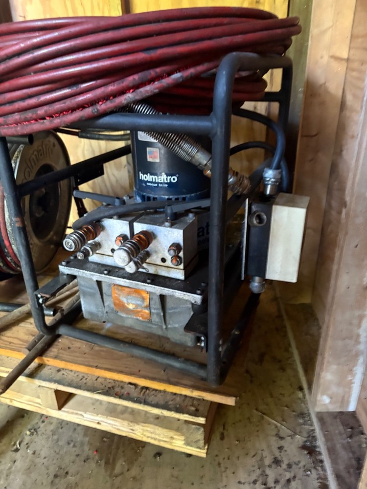 holmatro rescue tool. Electric pump. 220v