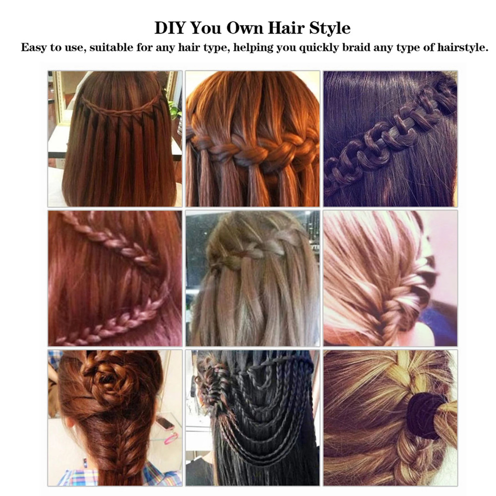 Automatic Hair Braider Styling Tool Smart Quick Easy DIY Electric Braid Machine