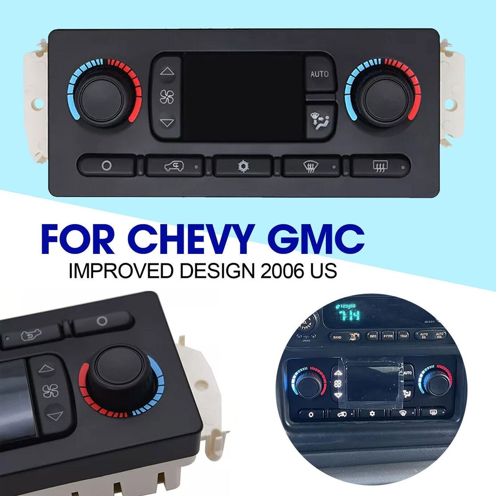 599-211XD A/C Climate Control Module Compatible 02-09 Chevy GMC Improved Design