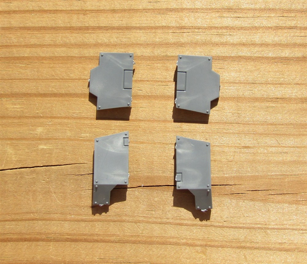 40K Space Marines Redemptor Dreadnought Upper Torso Armor Plates Bits