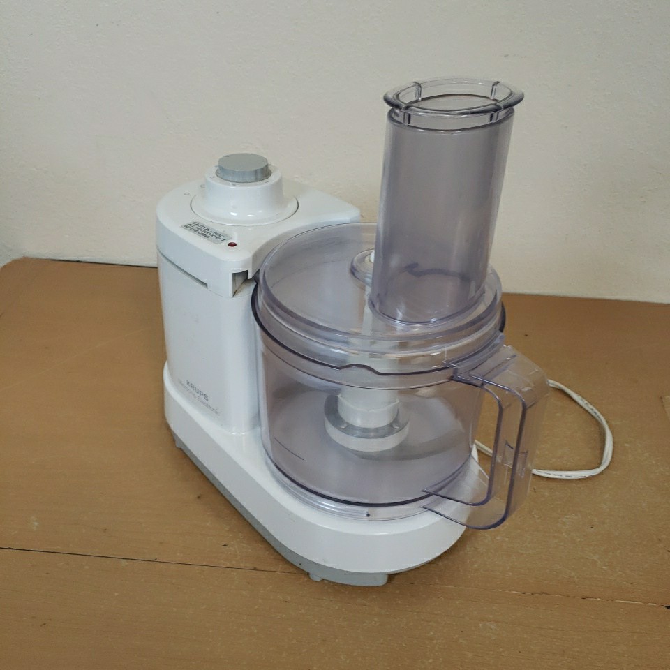 Krups Food Processor Type 702 TESTED WORKS! Complete w/ Blades & Discs CLEAN!