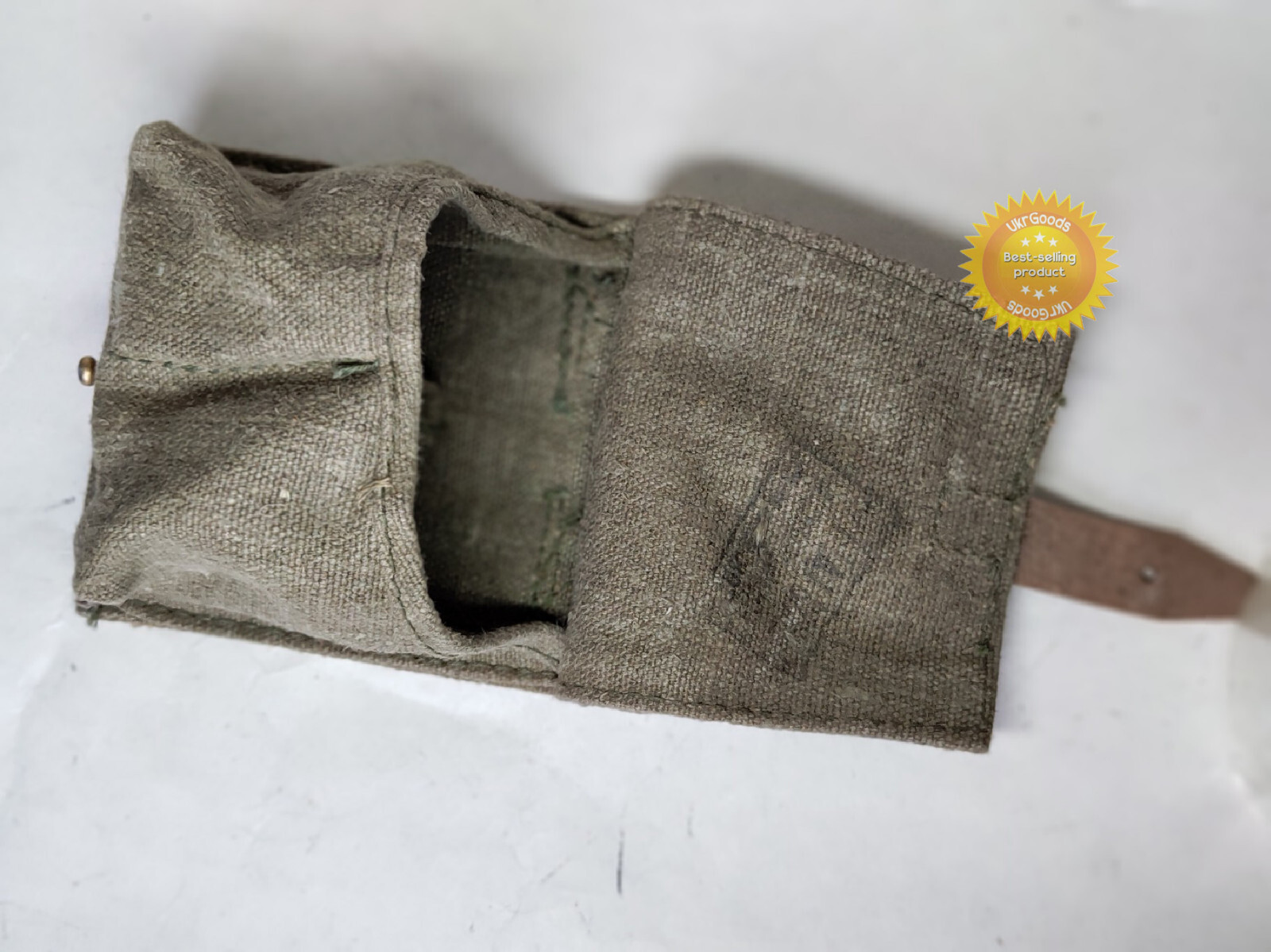 Two grenades pouch Soviet Army WW2 F1/RG42 canvas stamped original