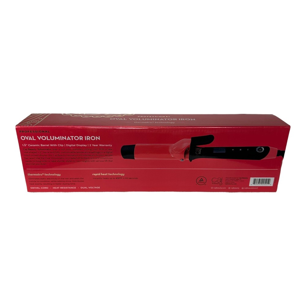 Caj Beauty 1.5” oval voluminator iron
