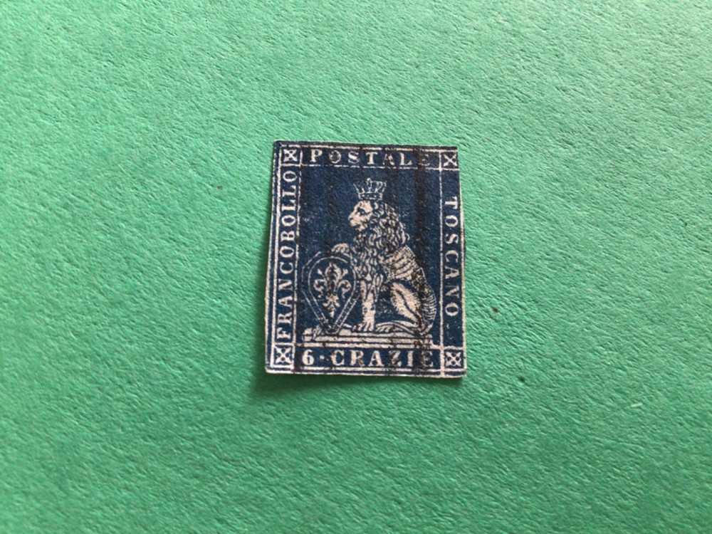 Tuscany 1851 used stamp A18427