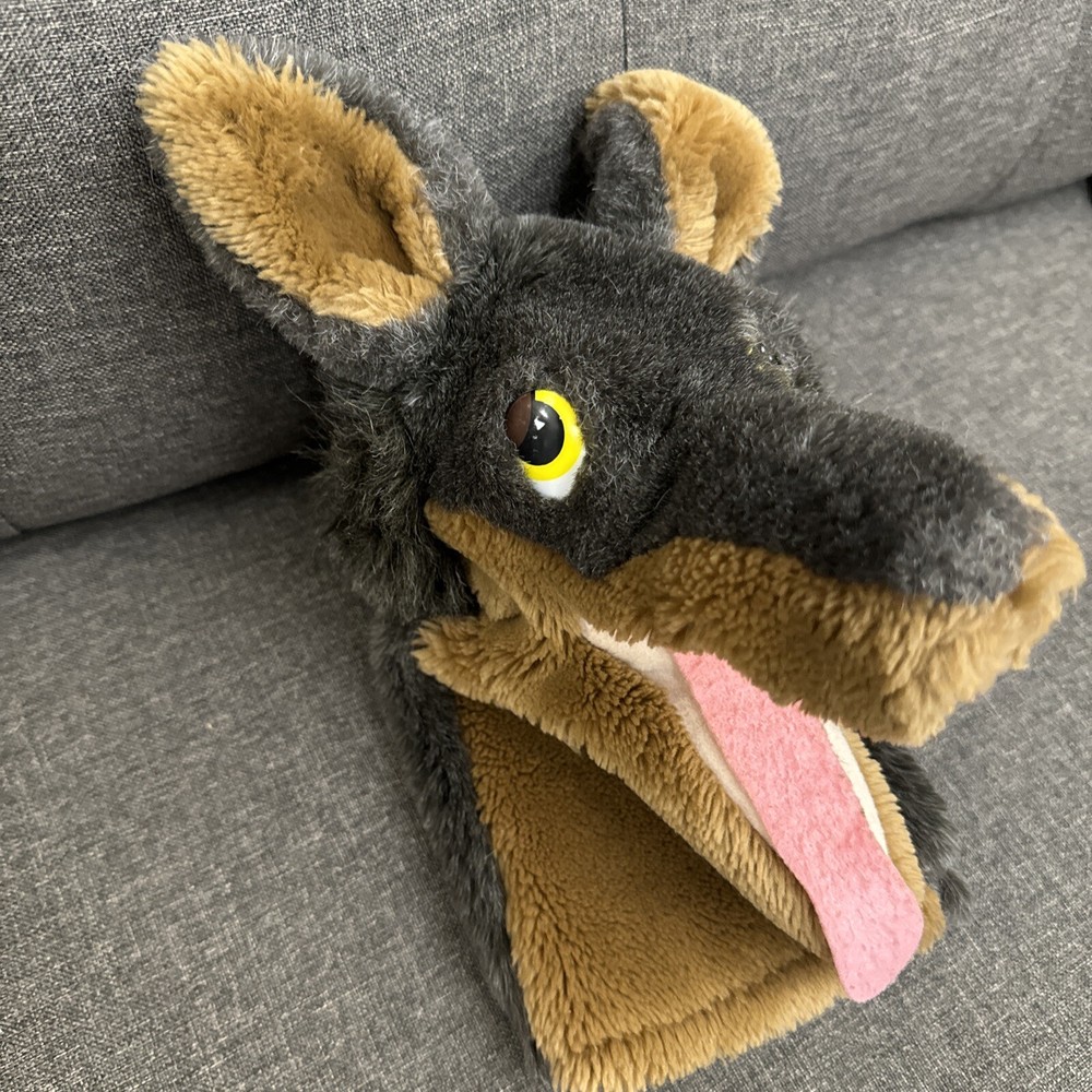 Vintage 1983 Dakin Big Bad Wolf Hand Puppet