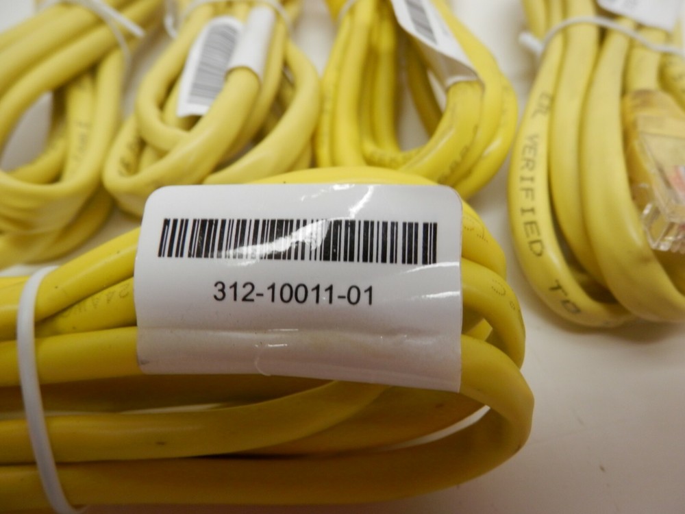 RJ45 CAT5 Network Computer Connector Patch Cable 5', Type CM 24AWG, 312-10011-01