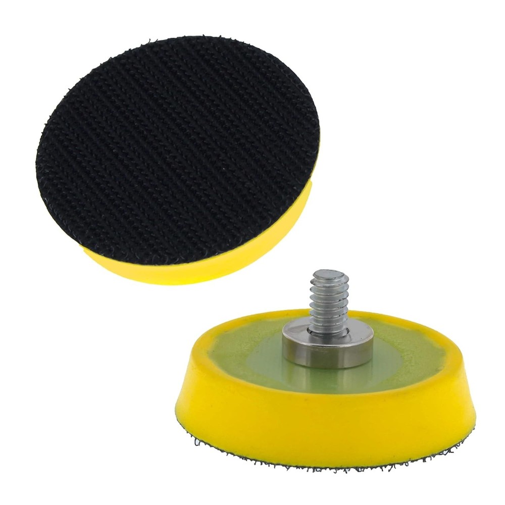 Coarse Grit 2" Backing Plate Pads - Durable & Efficient Sander Solution, 2 Pack