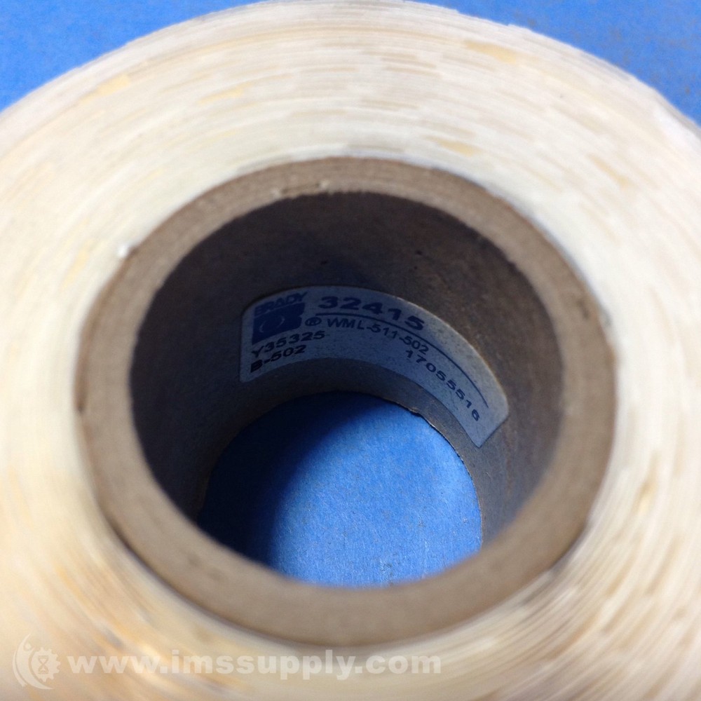 Brady WML-511-502 Rectangular Write-On Printer Labels FNOB