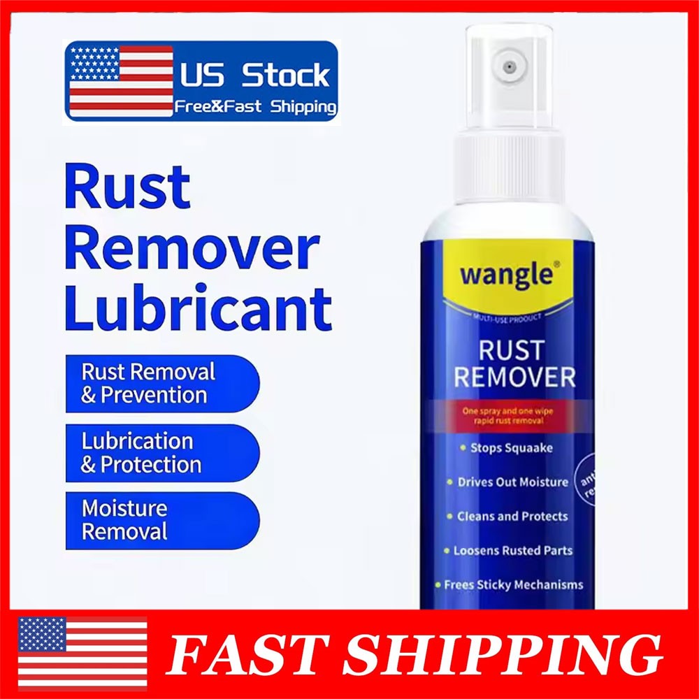 Multifunctional Metal Rust Remover,Rust Removal Spray,Anti-Rust Lubricant Spray