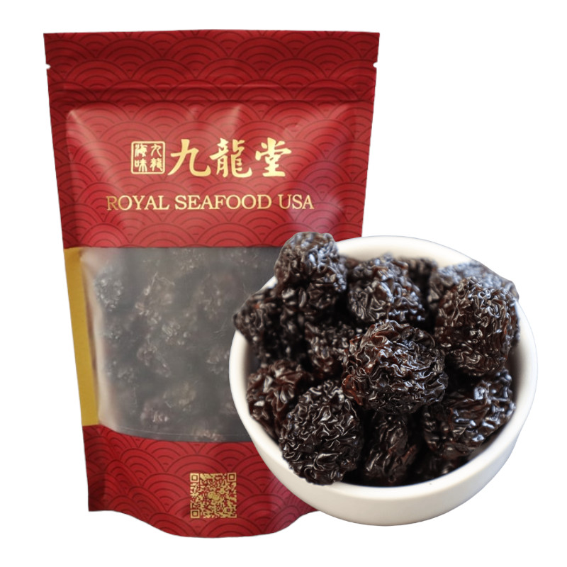 Premium Dried Black Dates, South Dates,12oz 九龍堂 特级大黑枣 南枣 补肾养胃 乌须黑发