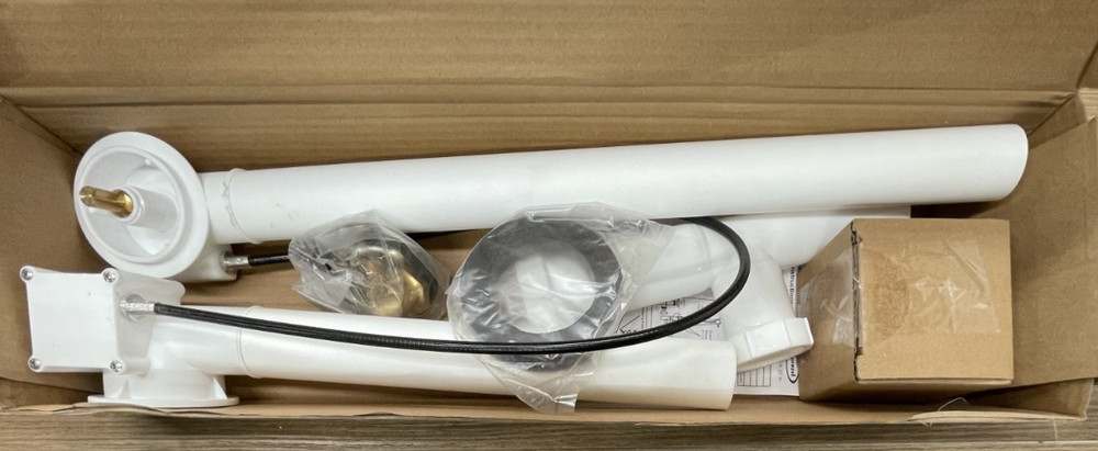 Jacuzzi HP55826 Universal Rotary/Cable Drain Kit - Brushed Nickel *READ*