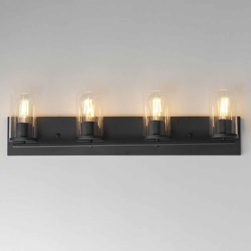 Maxim Lighting 10284CLBK Lateral Bathroom Vanity Light Black