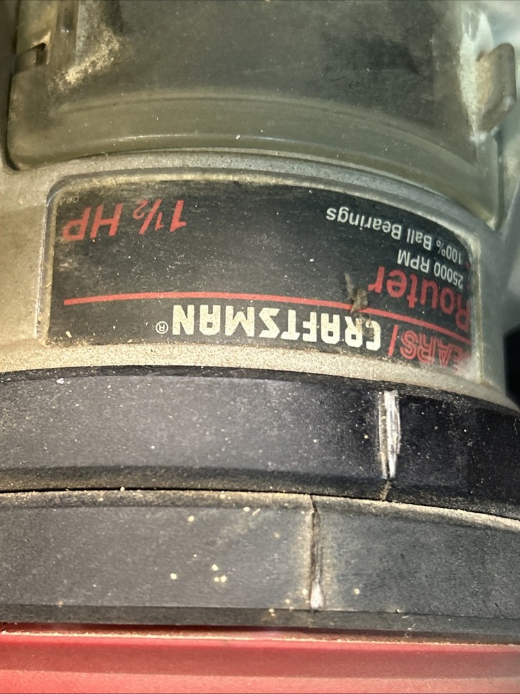 CRAFTSMAN 315.174921 ROUTER WITH TABLE