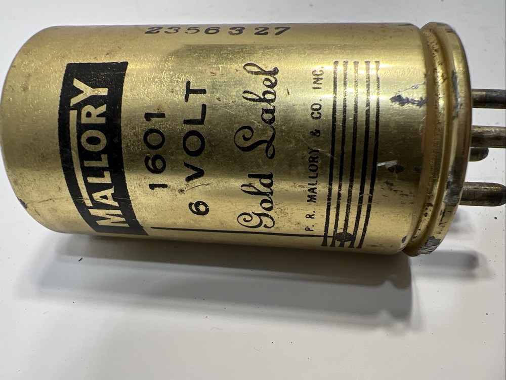 Mallory Gold Label - 6 Volt - Vibrator #1601