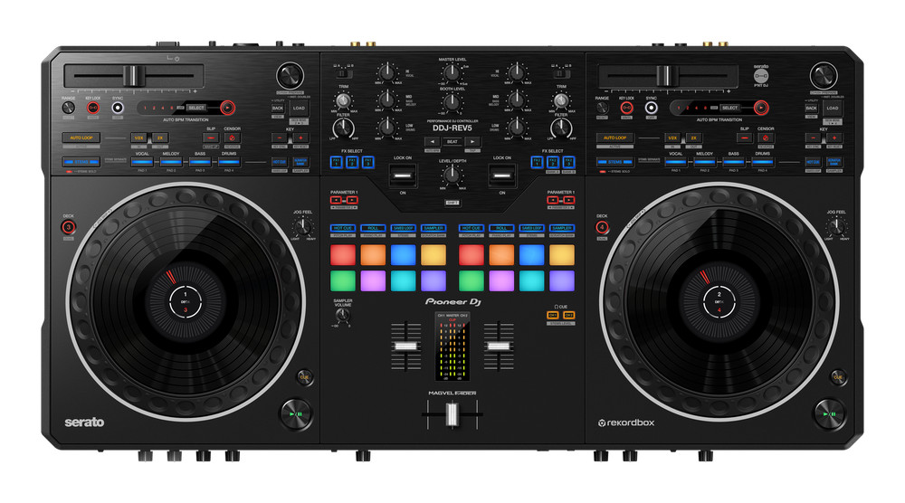 Pioneer DJ DDJ-REV5 - Scratch-style 2-Channel Performance DJ Controller