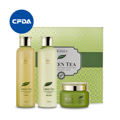Deoproce Premium Green Tea Total Solution Skin Care 3 Set