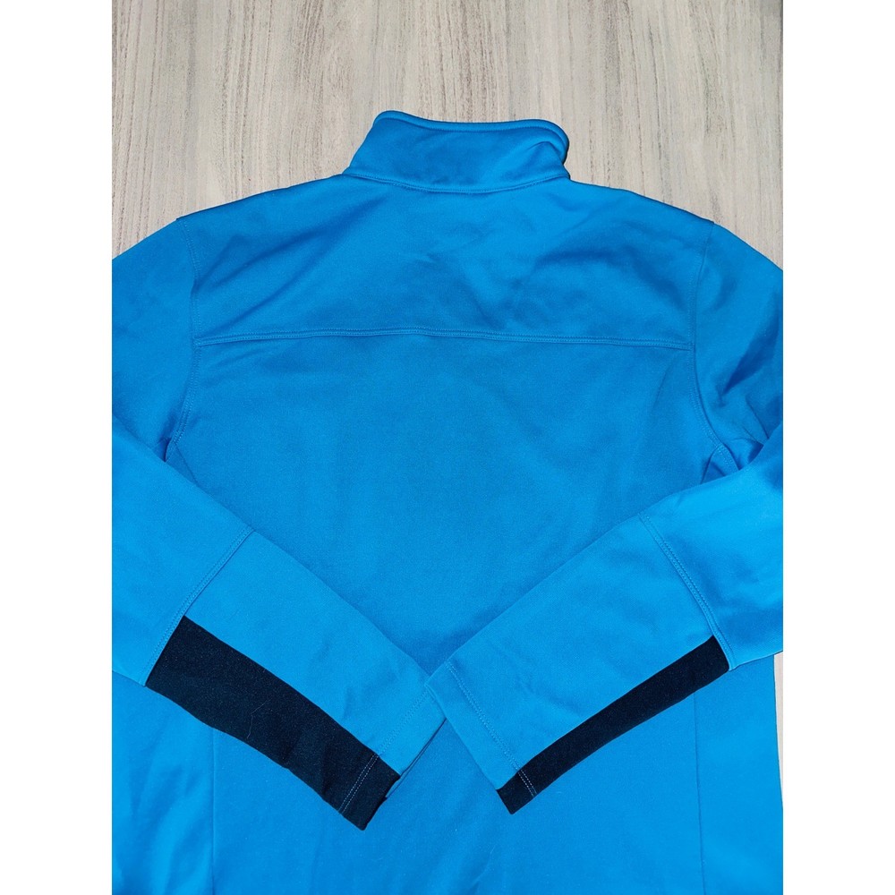 A5 The North Face Pullover Jacket Half Zip Long Sleeve Athletic Blue L