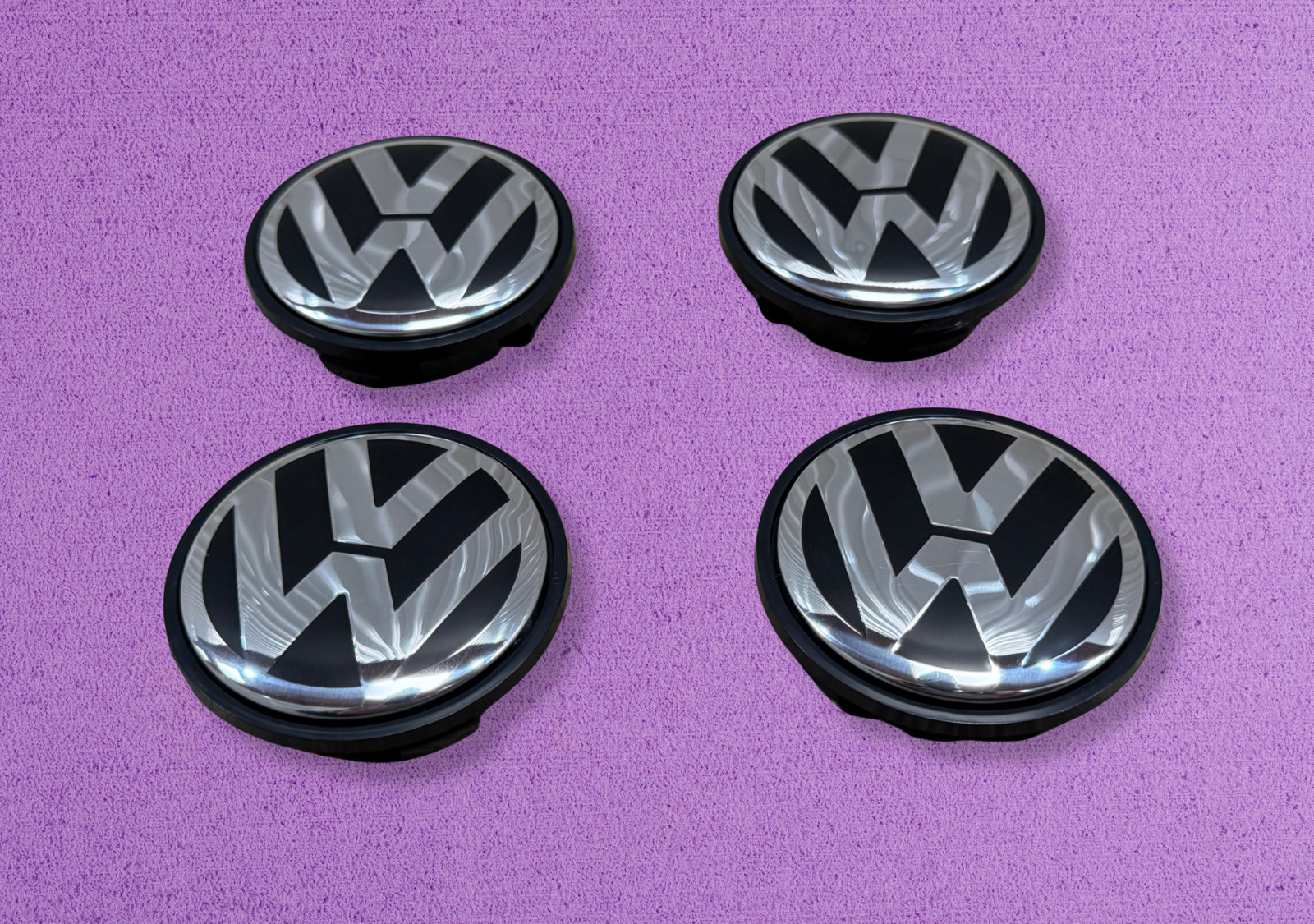 4x Wheel Center Hub caps for VW Golf Jetta Golf Tiguan Passat EOS 3B7 601 171