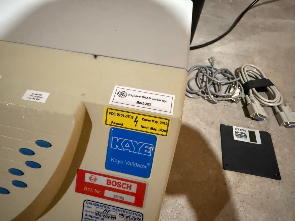 Kaye GE Sensing Model 2000 X2000 Validator
