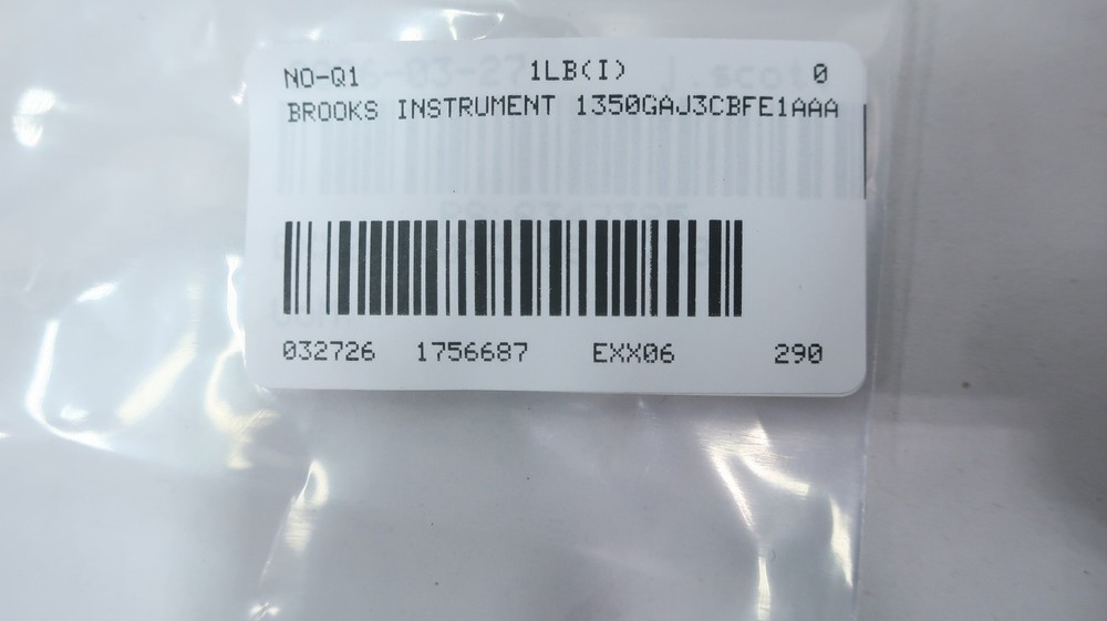 Brooks Instrument 1350GAJ3CBFE1AAA Sho-rate Variable Area Flow Meter