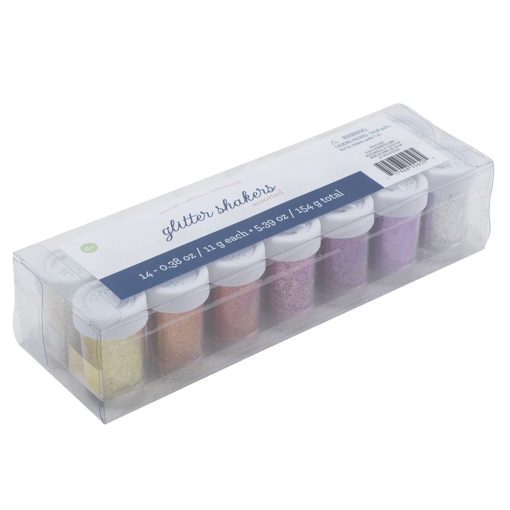 Sulyn Glitter Shaker Pack 14/Pkg-0.38oz Each