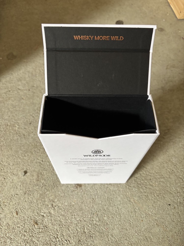 Wildmoor 30yrs Blended Whisky - Empty Box