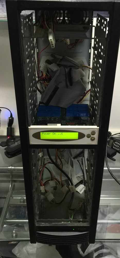 DVD/CD 1:10 DUPLICATOR CONTROLLER & POWER SUPPLY~ GREAT FOR PROJECTS~FREE SHIP