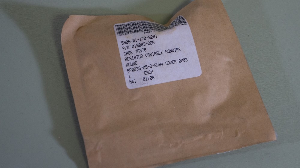 SCI Systems 010063-2DN Precision Variable Resistor Nonwire Wound - 5.5 kΩ - New