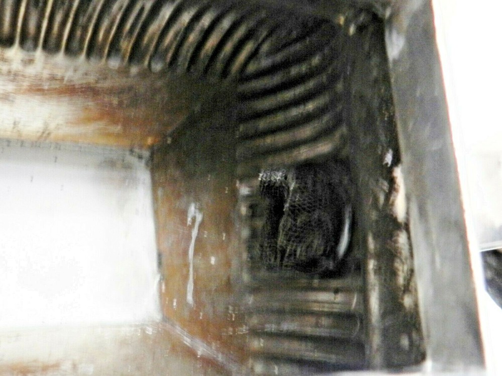 CC-bx SILVERPLATE ANTIQUE TEAPOT, SQUARED, MISSING HANDLE - DANIEL & ARTER