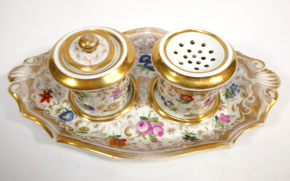 Biedermeier Ink Well Circa 1840