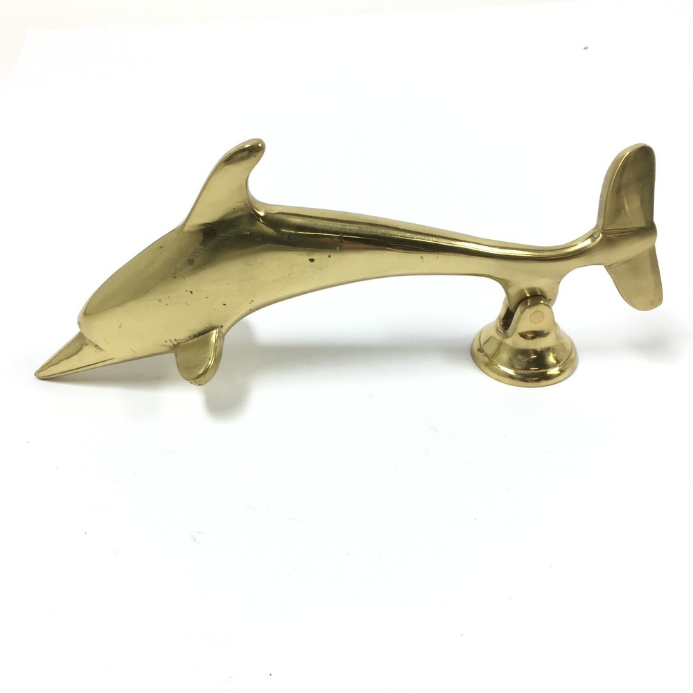 Door Knocker - Dolphin - Polished Brass (Dolphin)
