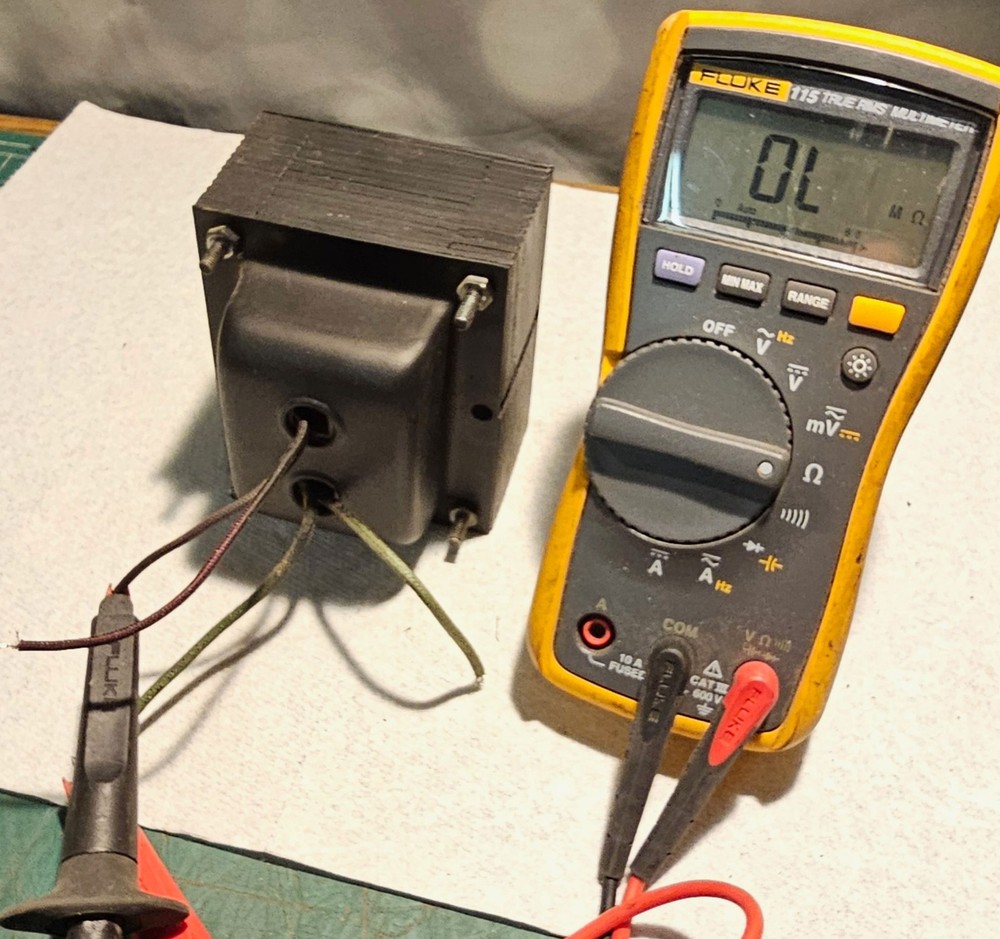 41X-8 Filament Transformer - from Amp using 6V6