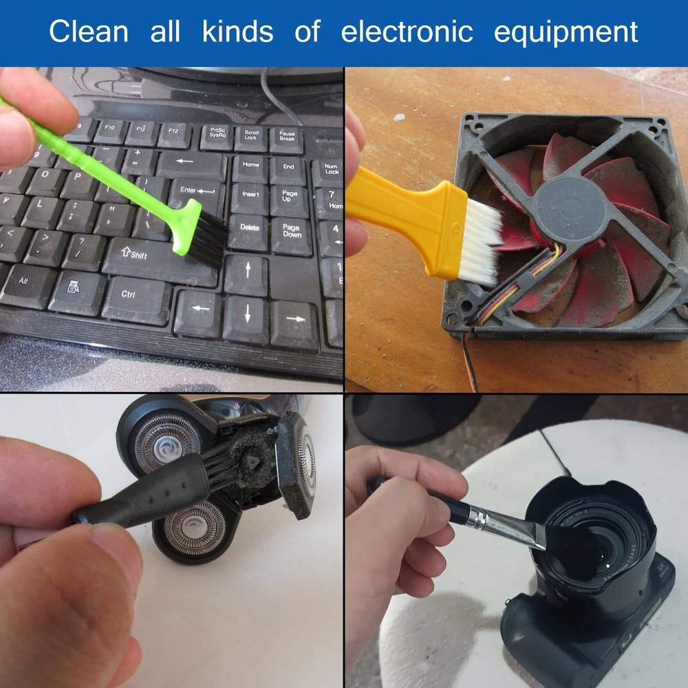 Small Cleaning Brush,Electronics Brush for Cleaning Computer Keyboards,Laptop